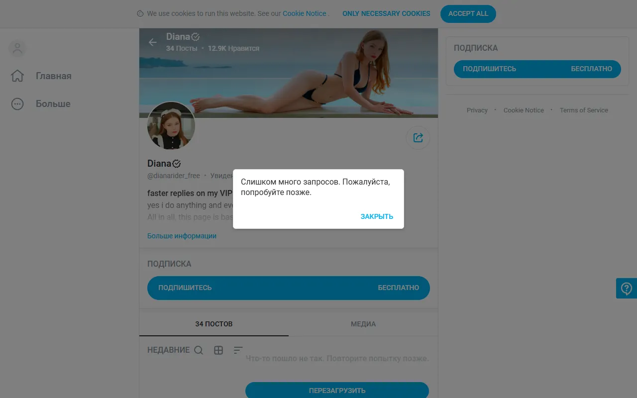 Diana Rider screenshot