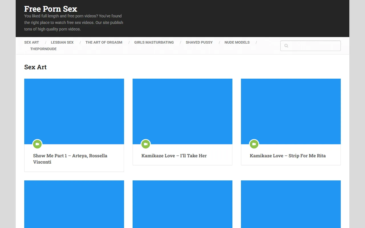 FreePornSex.net screenshot