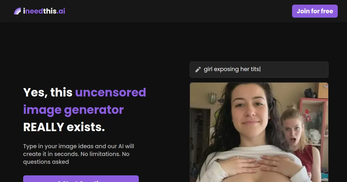 INeedThis screenshot