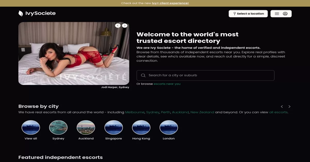 Ivy Société screenshot