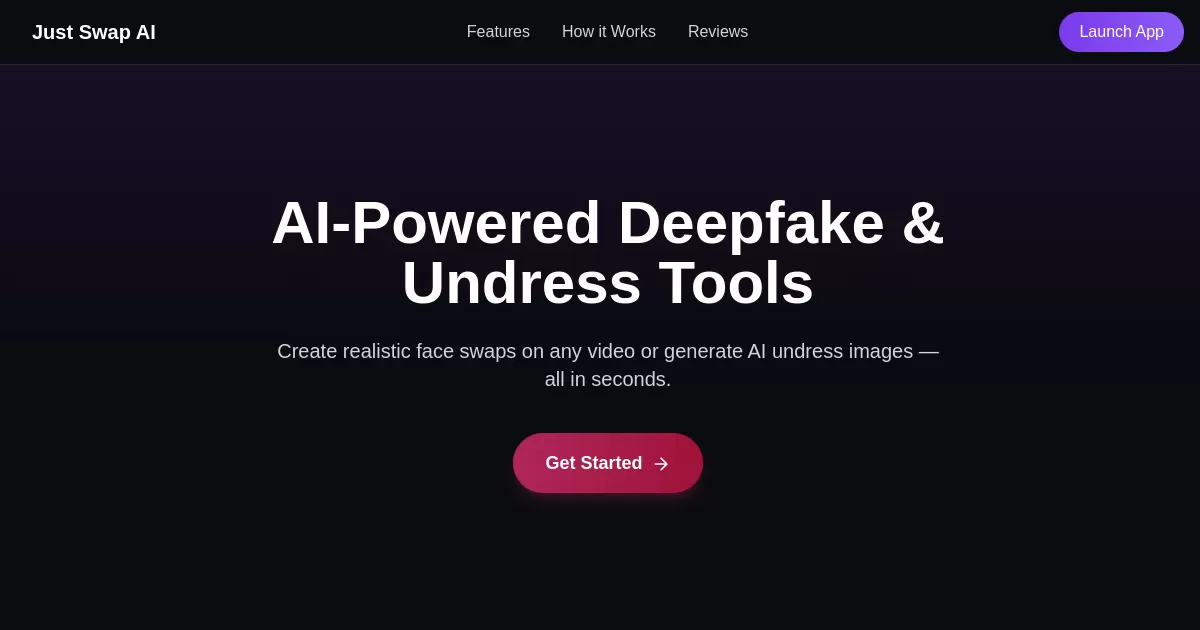 Just Swap AI screenshot