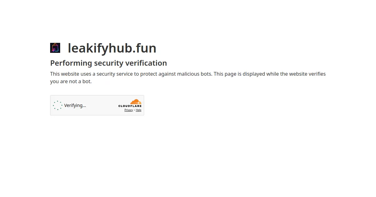 LeakifyHub screenshot