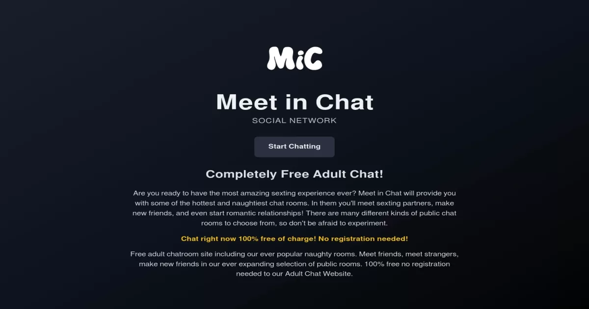 Meet In Chat screenshot