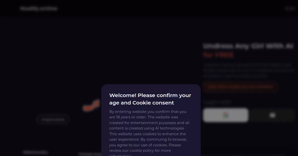 Nudify Online screenshot