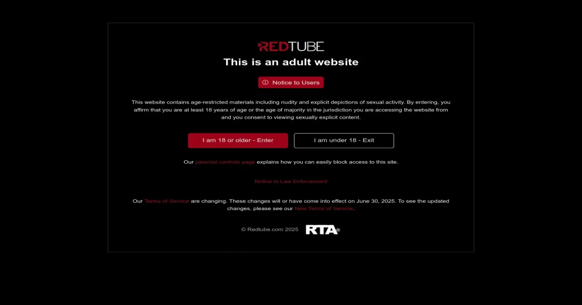 RedTube screenshot