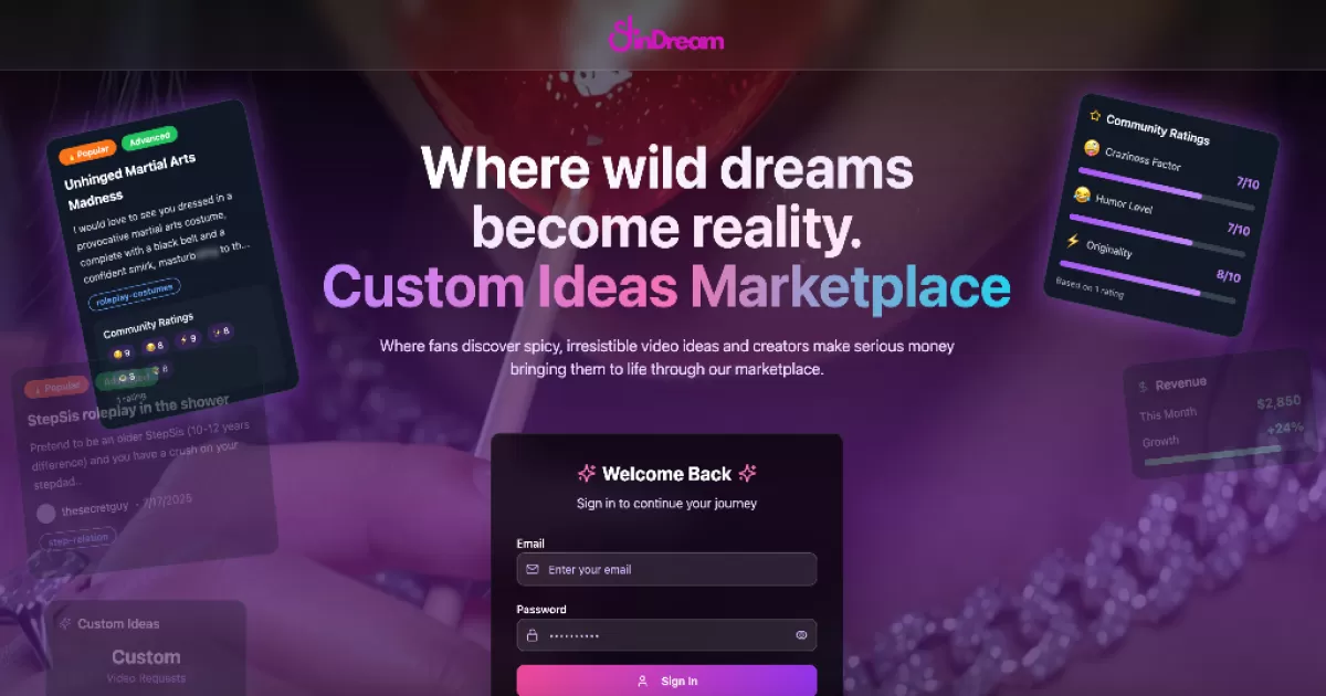 SinDream screenshot