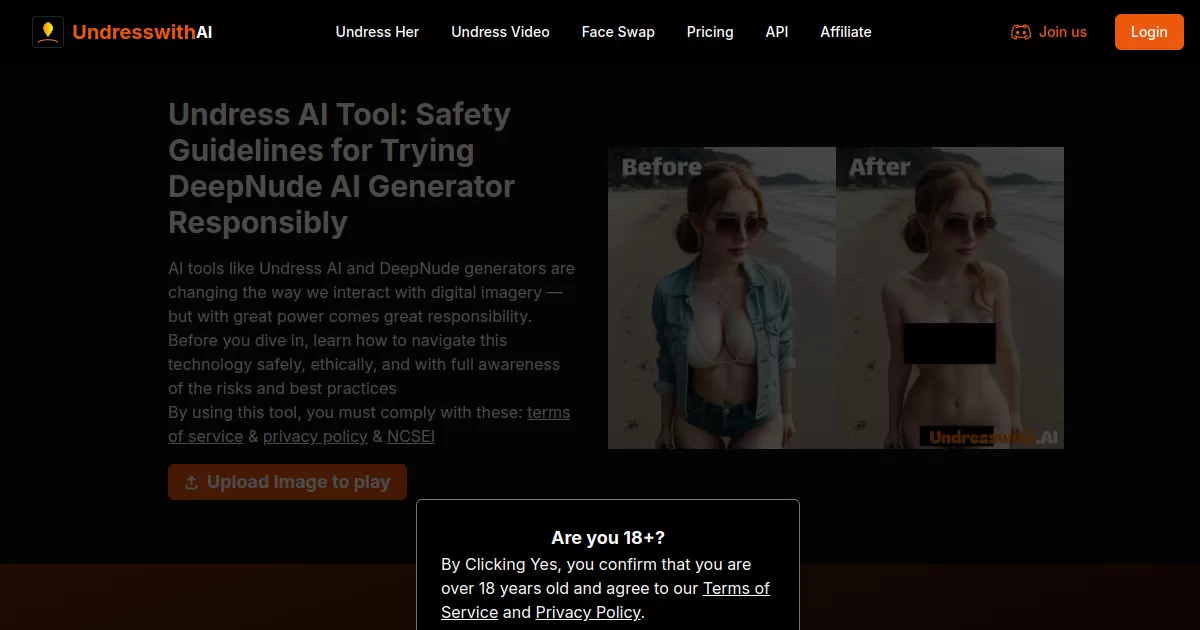 UndressWith AI screenshot